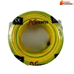 Nexans NYA Kablo 6 mm² Sarıyeşil ( H07Z1-U ) Halogen Free